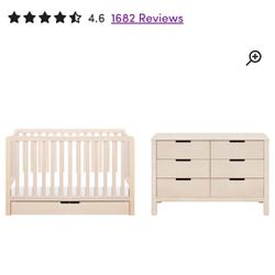 New In Box Carter's By DaVinci Colby Convertable Crib ONLY