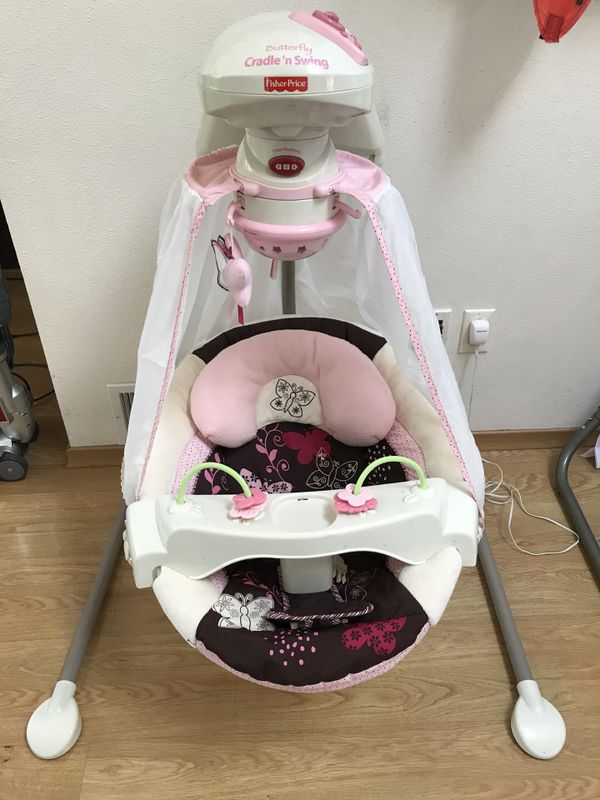 Fisher Price Butterfly Cradle N Swing For Sale In Federal Way Wa Offerup