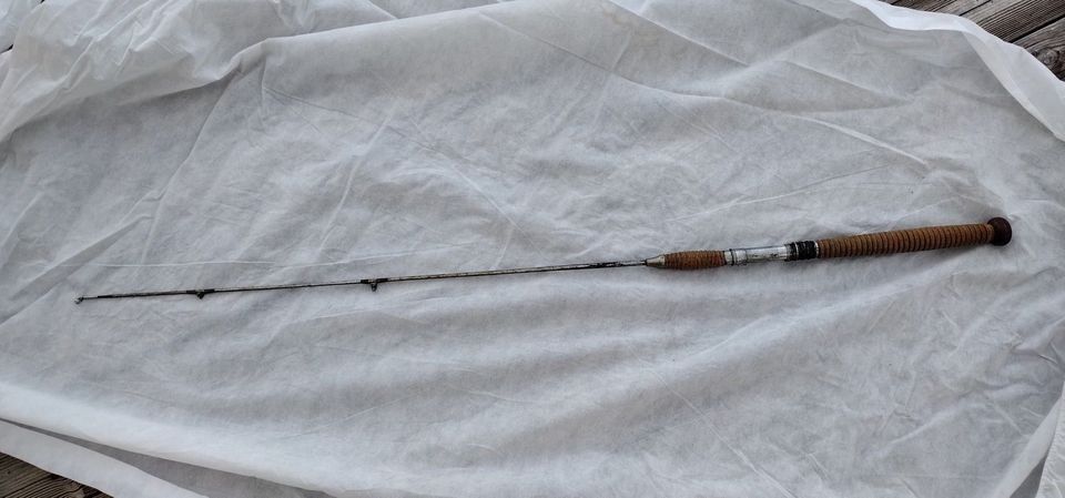 Antique Steel Metal Fishing Rod