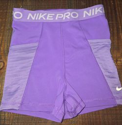 Nike Pro Compression Shorts Purple Size Small