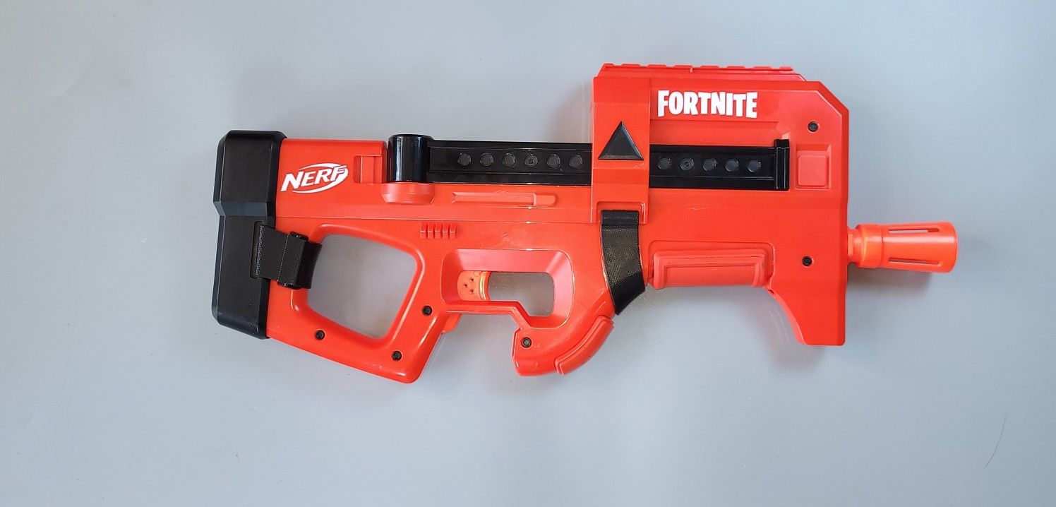 Hasbro Nerf F4106 Fortnite Compact SMG Motorized Elite Dart Blaster SMG