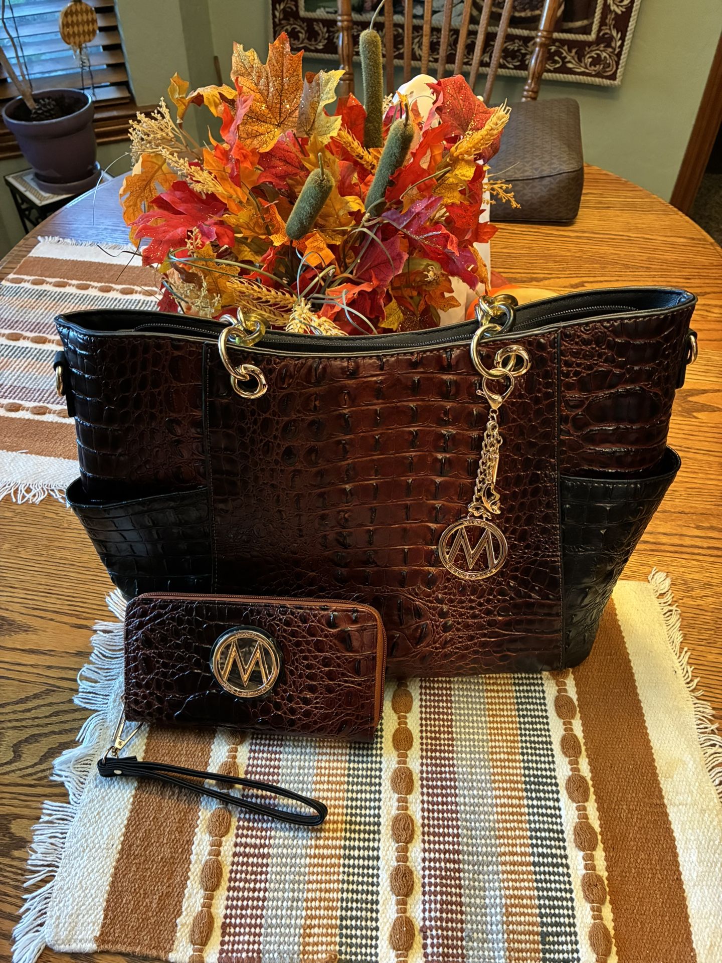 Michael Kors MKF Collection purse and wallet