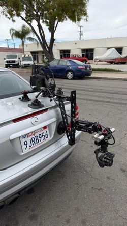 DJI Ronin 4D + dji transmission high-bright monitor + dji flex + tilta alian car mount