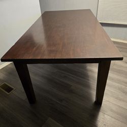 Rustica  Wood Table No Chairs