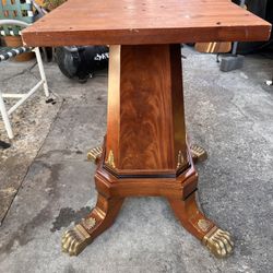 Mahogany Table Base 