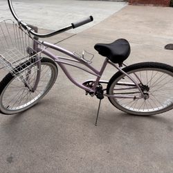 Beach Cruiser Firmstrong Urban Lady, 26", Women's, Single Speed, Pink
