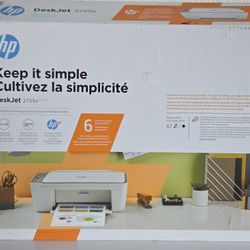 HP DeskJet 2755e Wireless Color Inkjet Printer Print Scan Copy UNTESTED