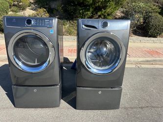 Washer and dryer