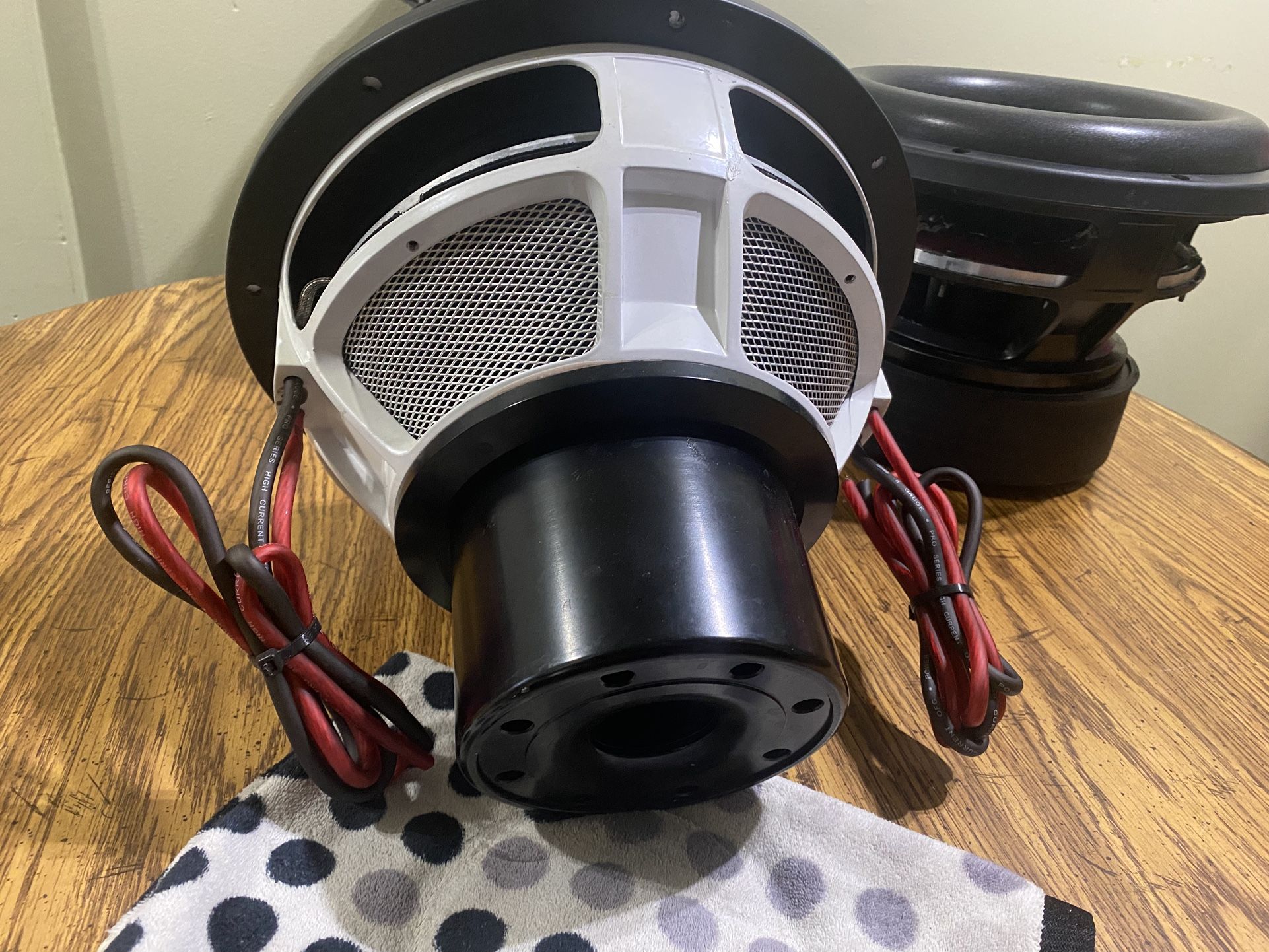 12” Kong Audio Neodymium 5000w Max/ 2500w Rms Subwoofer ( Reconditioned)