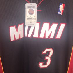 Dwayne Wade Miami Heat Authentic Revolution Jersey 