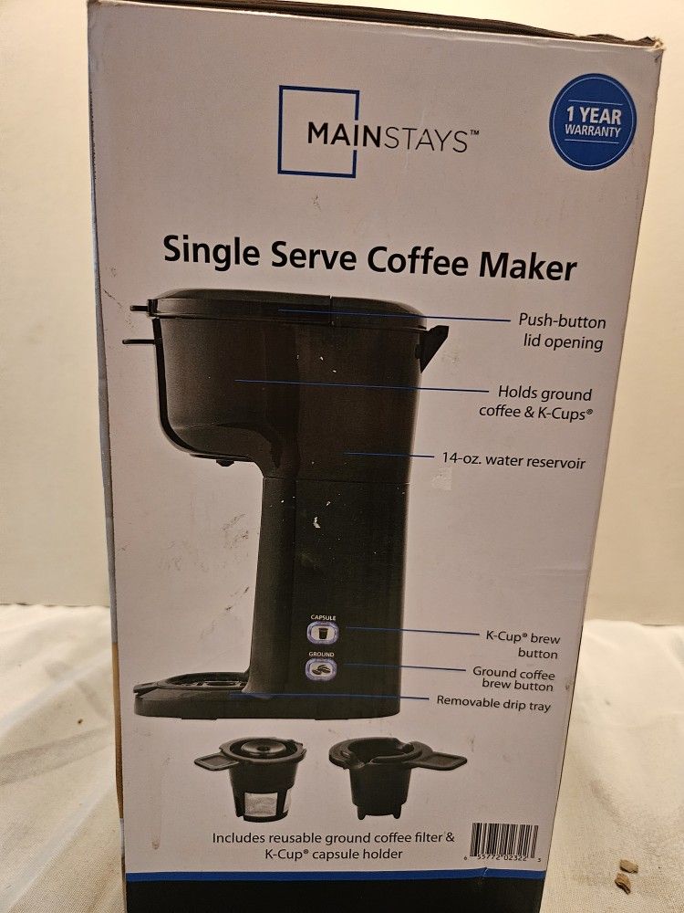 Single Serve Coffee Maker... Used Once