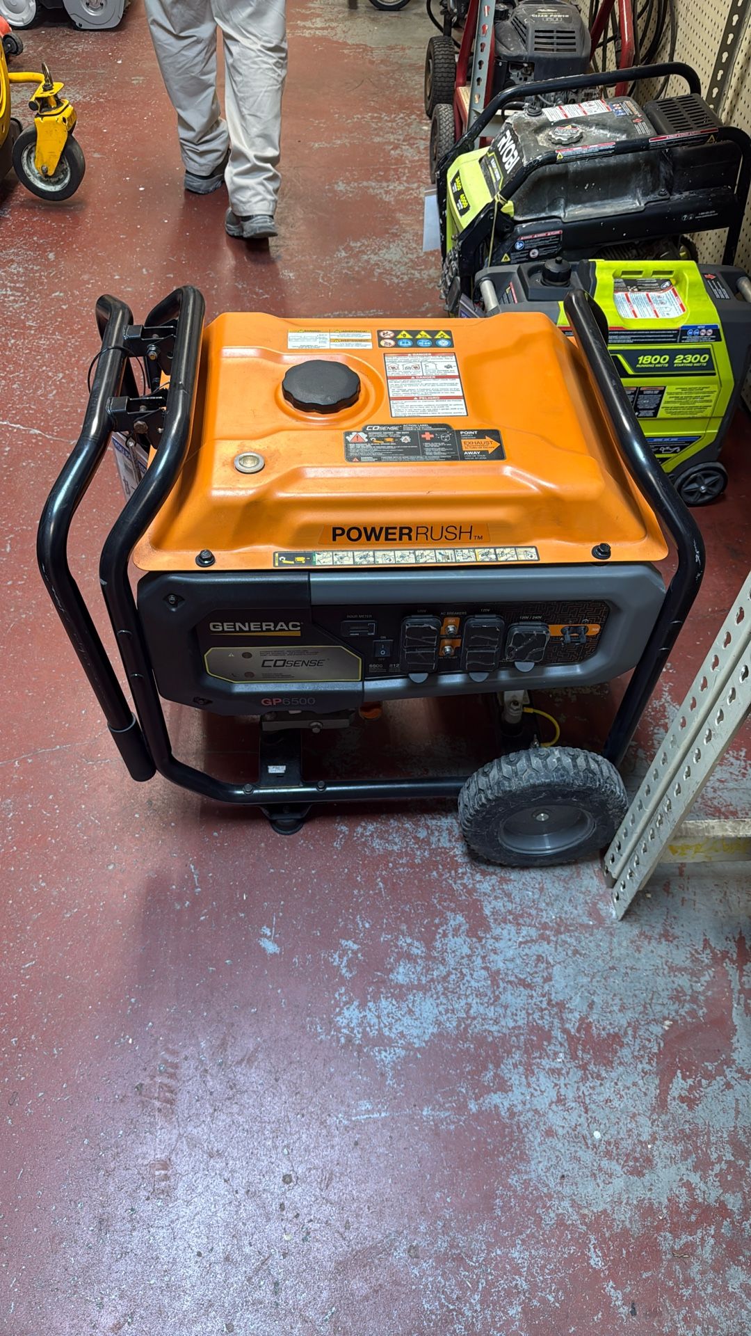 Generac 6500 watts generator