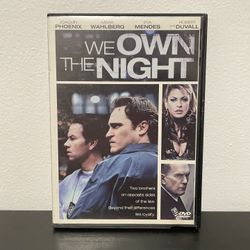 We Own The Night DVD Movie Joaquin Phoenix Mark Wahlberg Crime Widescreen 2007