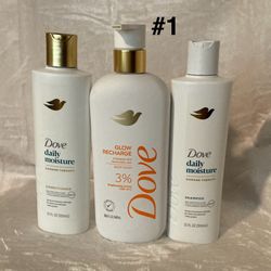 Dove Hair Care/Body Wash Bundle