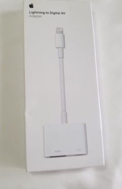 Apple Lightning Digital AV Adapter (Lightning To HDMI) Genuine OEM