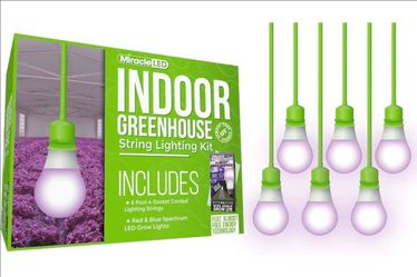 MiracleLED Indoor Greenhouse String Lighting Kit