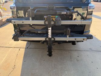 Thule T2 : 2-Bike Hitch Rack – 120 LB Capacity – Hitch Lock