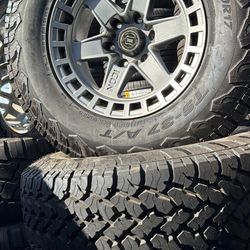 WHEELS ICON 17x9 NEW CHEVY TOYOTA TACOMA 