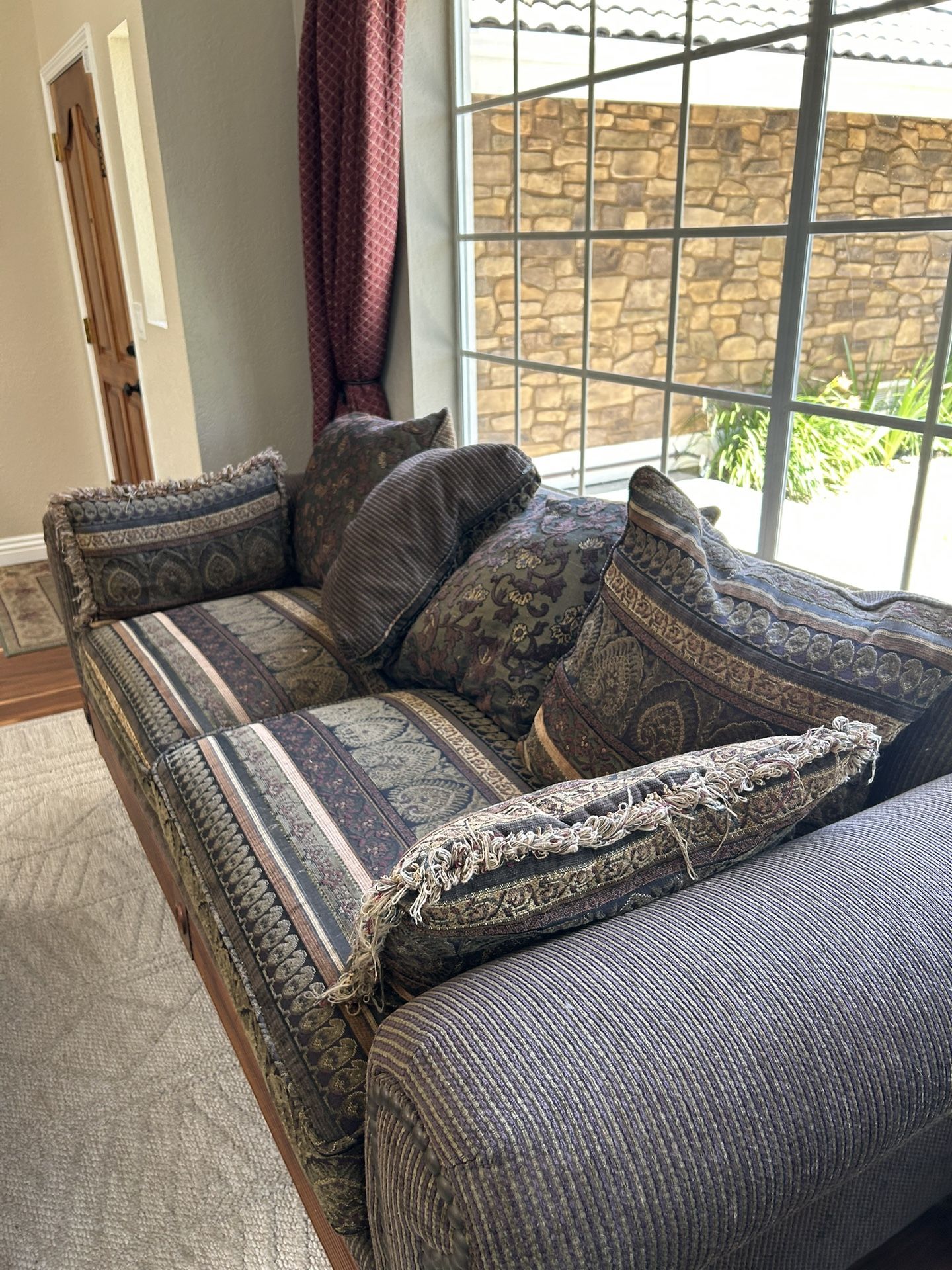 Couch And Big Chair Set