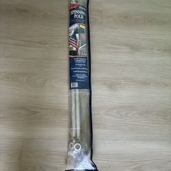 Spinning pole, 6 ft aluminum pole