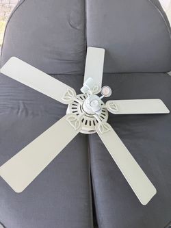 Ceiling fan with LED lights