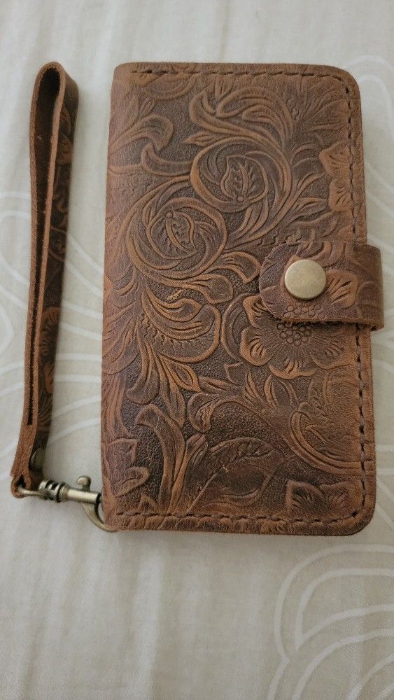 Handmade Leather iPhone Wallet Case