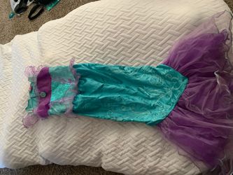 Little mermaid Ariel costume girls size 8-10