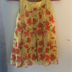 Beautiful Flamingo Shirt Size 7/8