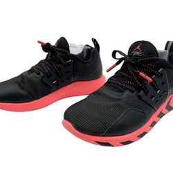 Nike Air Jordan Grind Black Infrared Low Top Shoes Sneakers Men Sz 7.5