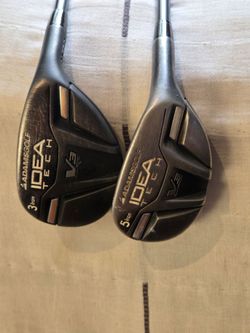 Adams Idea Tech V3 5, 3 Iron Hybrid/Bassara 60g Regular Flex Graphite/RH