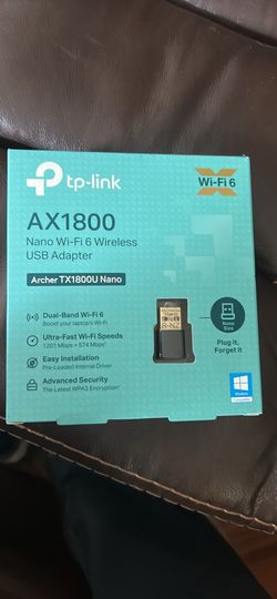 Nano Wi-Fi 6 wireless USB Adapter