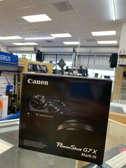 Canon Powershot G7X Mark III