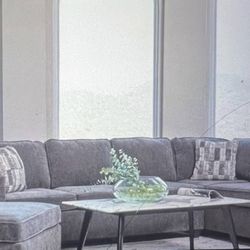 SECTIONAL SOFA SET OTTOMAN OPTIONAL