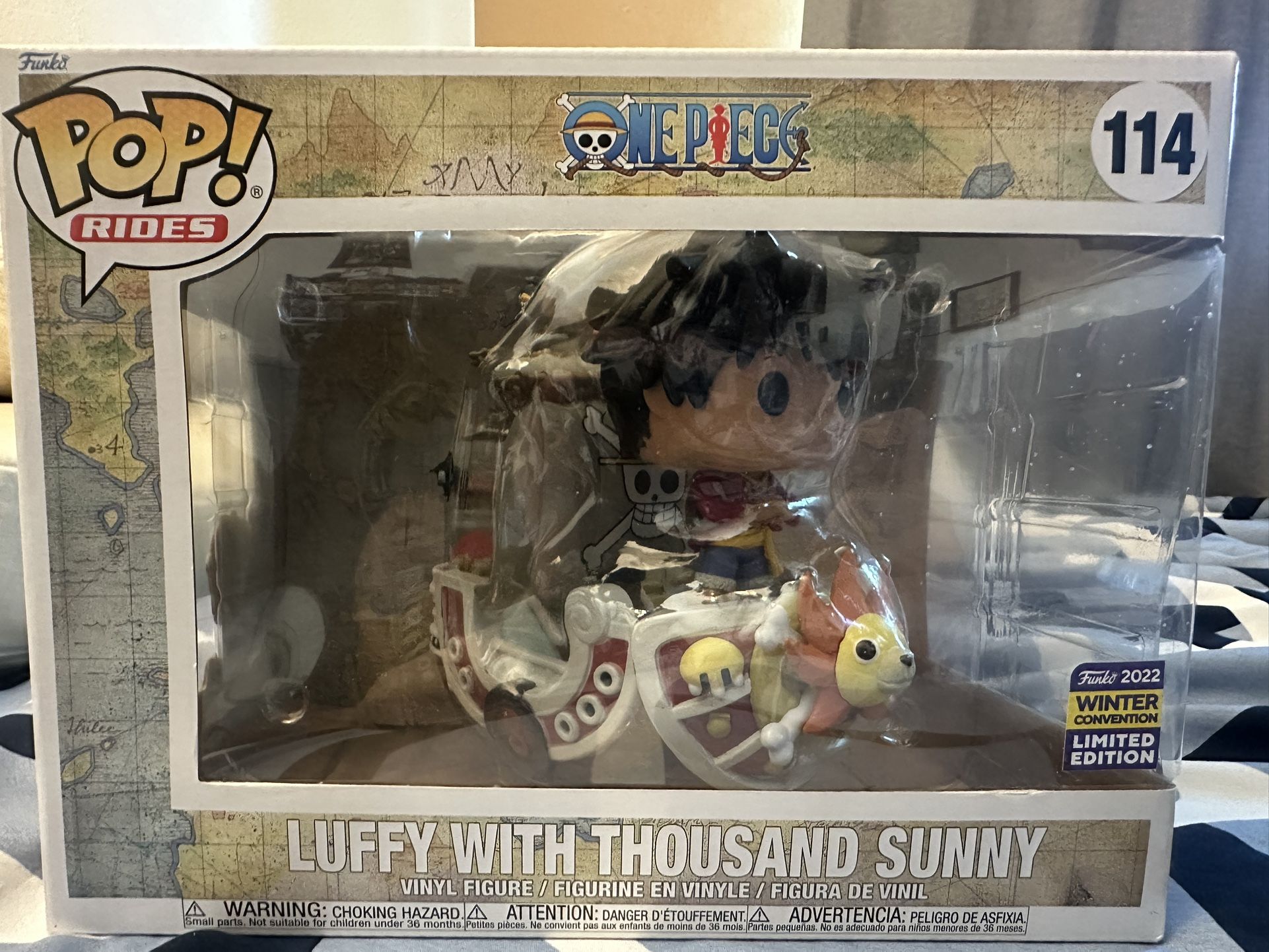 Luffy with Thousand Sunny Funko Pop