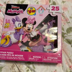 Minnie Mouse Foam Puzzle 