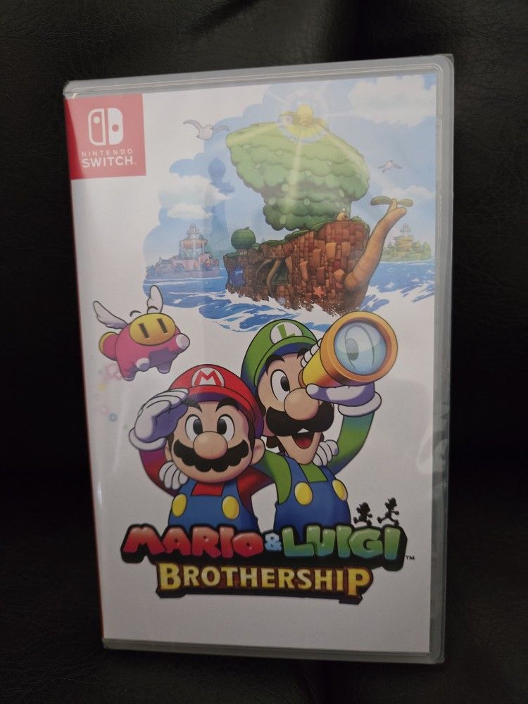 New Sealed Mario & Luigi Brothership Nintendo Switch Game