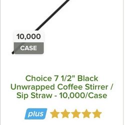 7 1/2” Straws