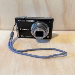 Panasonic LUMIX DMC-FH24 16MP  Touchscreen Digital Camera w/Batt-Charg-Card-Box!