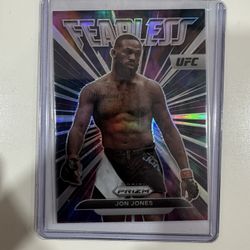 2023 PANINI PRIZM UFC FEARLESS SILVER PRIZM #29 JON JONES
