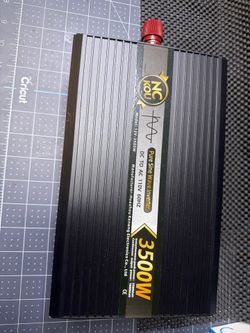 3500W Pure Sine Wave Power Inverter 12V DC to 110V AC