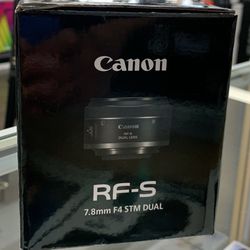 CANON RF-S 7.8mm STM DUAL 