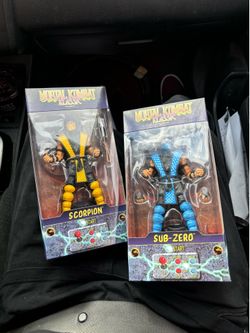 Mortal kombat, marvel legends, horror