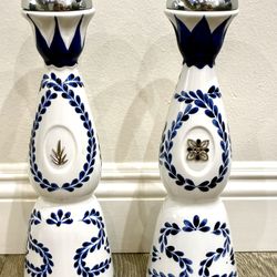 Empty Clase Azul Bottles (Floral or Agave Design)