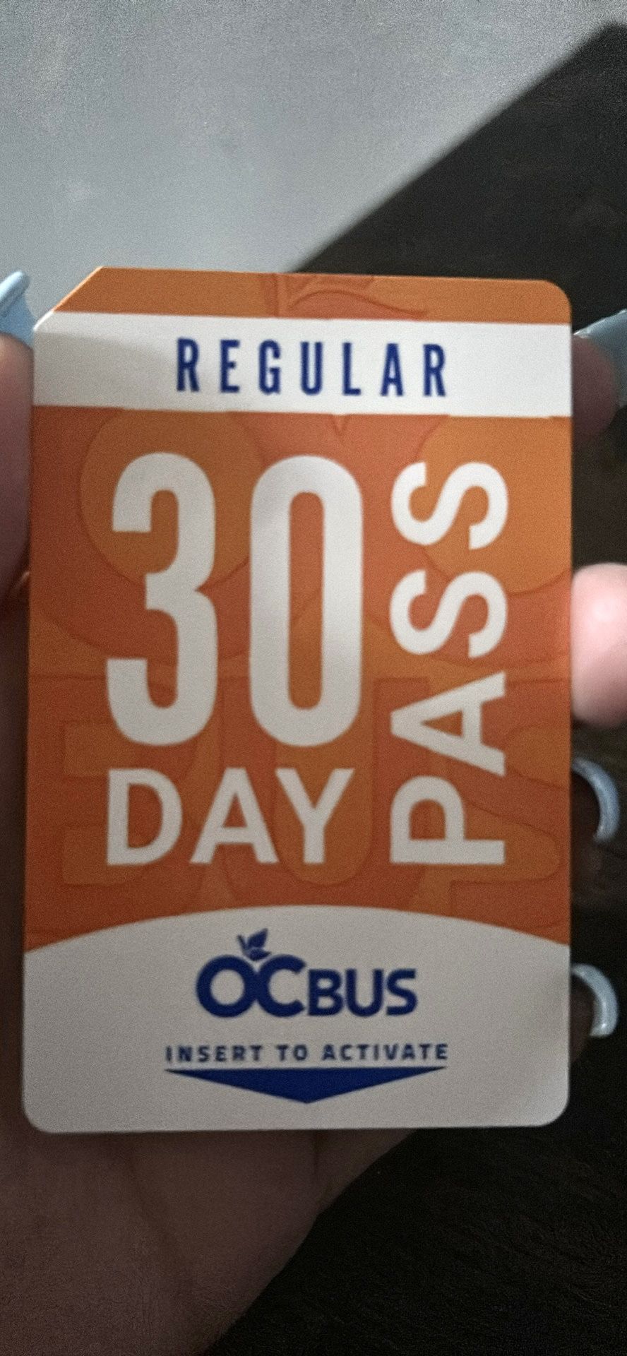 30 Day Bus Pass