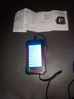 P40 8mm HD Waterproof Portable Integrated Hand-held Vertical Screen Industry Endoscope
