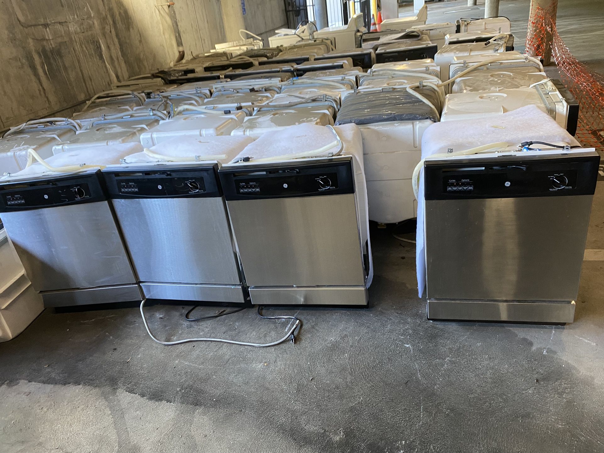 GE Stainless Steel Dishwasher’s!
