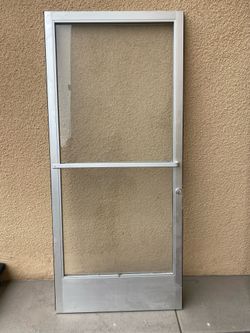 Commercial framed security glass doors (Left and Right