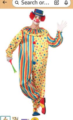 Adult Clown Costume