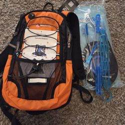 Miracol Insulated Hydration Backpack Pack with 2L BPA Free Water Bladder and Long Tube Brush, Keeps Liquid Cool up to 4 Hours, Perfect Outdoor Gear fo