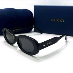New GUCCI Oval Black 